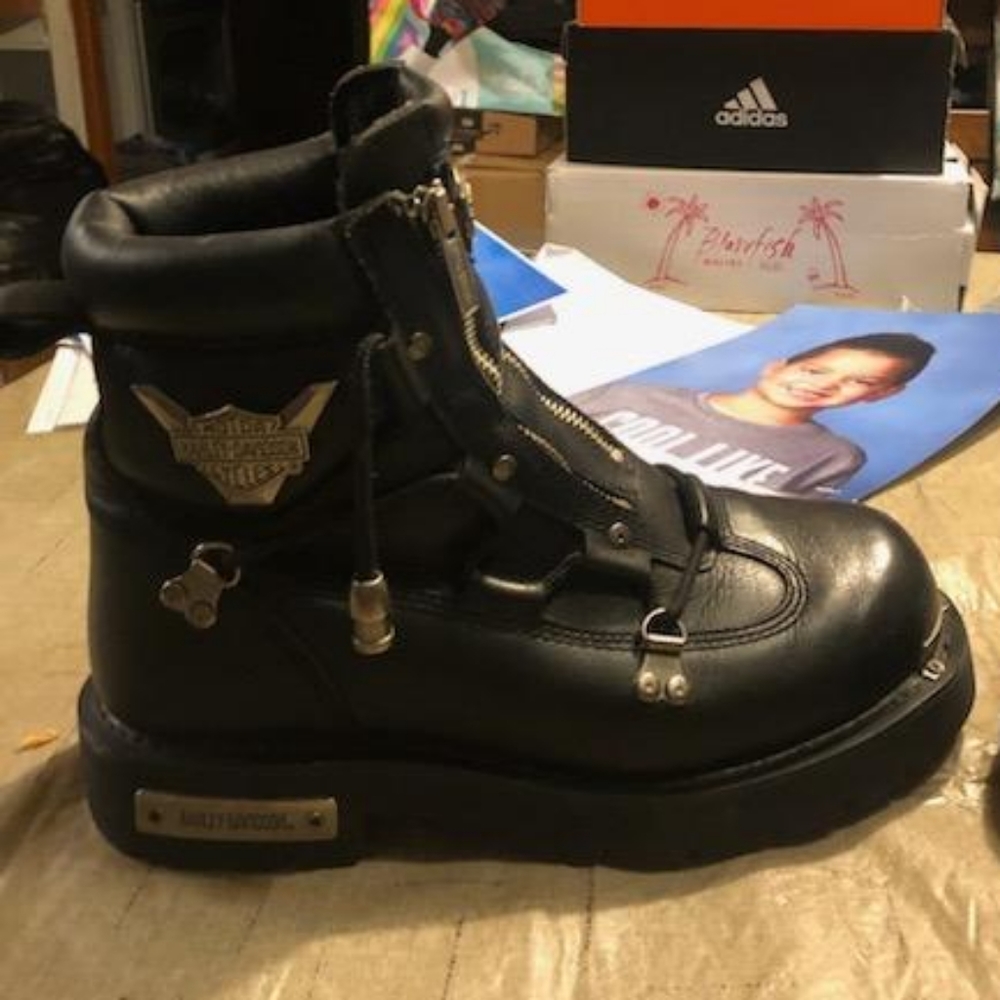 Harley Riding Boots - Picture 2 of 7